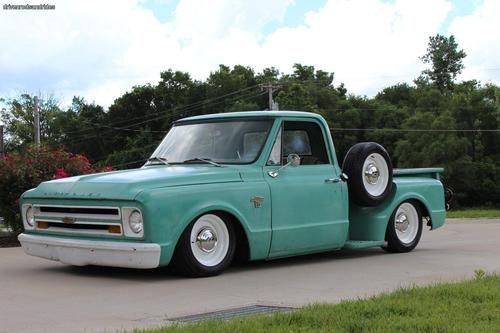 1967 chevrolet c-10 custom pick up truck. 454 big block, auto, bagged, rat rod