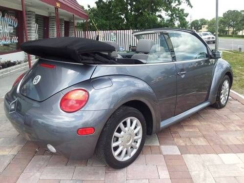 2005 volkswagen beetle gls convertible 2-door 2.0l