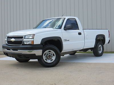 06 k2500hd (lbz) 6.6 duramax 6spd allison 4wd (reg. cab) very rare carfax tx !!!