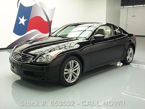 2009 infiniti g37x awd leather sunroof nav rear cam 35k texas direct auto