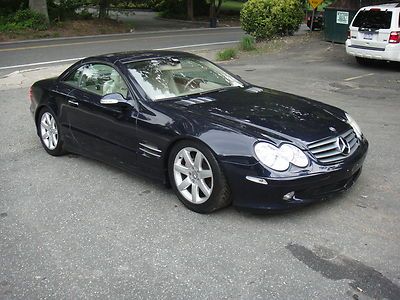 2003 mercedes sl500r - rebuildable salvage title  ***no reserve***