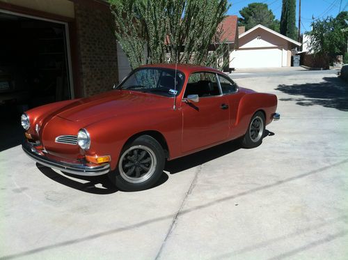 1973 vw volkswagon karmann ghia not beetle bug