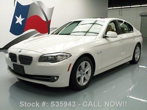 2011 bmw 528i sedan sunroof navigation alloy wheels 34k texas direct auto