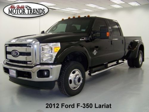 2012 4x4 lariat crew diesel drw rearcam super duty sync ford f350 f-350 44k