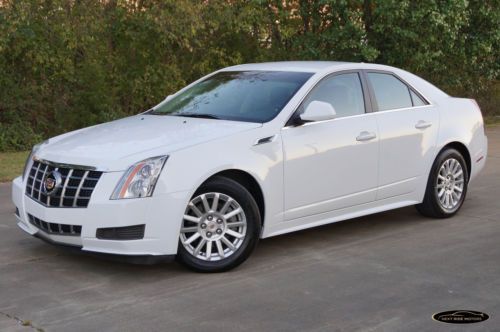 5-days *no reserve* &#039;12 cadillac cts luxury pkg 1-owner off lease 100% hwy miles