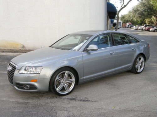 2011 a6 s-line premium plus quattro navi carfax certified one fla owner warranty