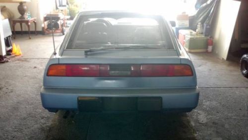 Light blue 1987 300zx 5 speed