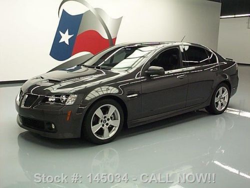 2008 pontiac g8 gt premium 6.0l v8 heated leather 60k texas direct auto