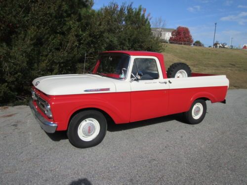 1962 ford f100 unibody pickup truck