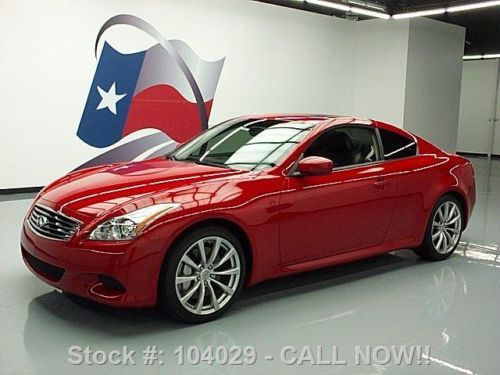 2010 infiniti g37 sport coupe auto sunroof rear cam 22k texas direct auto