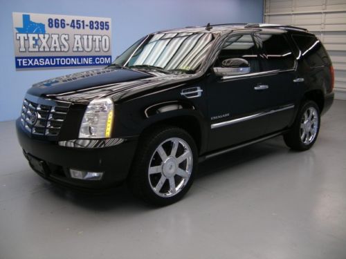 We finance!!!  2010 cadillac escalade awd premium roof nav tv leather texas auto