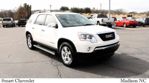 2007 gmc acadia fwd sport utility 3rd row seating luxury 4x2 suv smart chevrolet