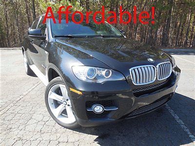 Bmw x6 xdrive50i 4 dr suv automatic gasoline 4.4l v8 fi dohc 32v turbo black sap