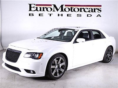 Srt8 rear heated seats navigation white 14 black leather v8 camera sport used md