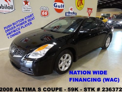 2008 altima s,coupe,automatic,cloth,16in wheels,59k,we finance!!