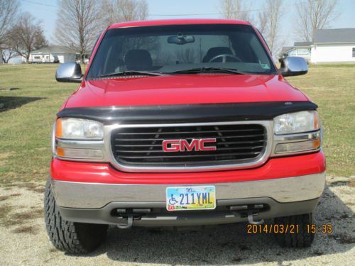 2001 gmc sierra 1500 hd sle crew cab pickup 4-door 6.0l $9500.00