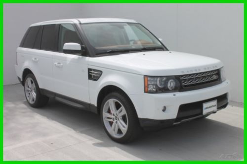 2013 range rover sport supercharged 5.0l v8 w/ nav/ roof/ bk up cam ~cpo cert!