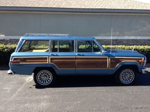 1987 jeep grand wagoneer base sport utility 4-door 5.9l