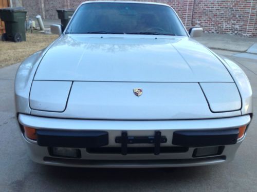 1988 porsche 944 coupe celebration edition zermatt silver