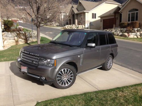 2011 land rover range rover supercharged sport utility 4-door 5.0l