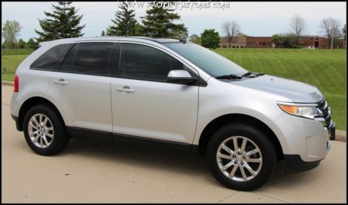 2013 ford edge sel 3.5l v6 fwd navigation only 17,421 miles excellent condition!