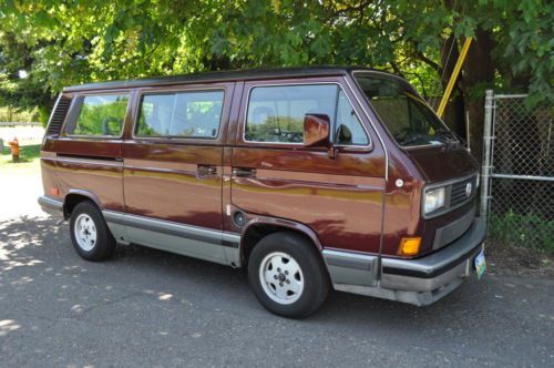 1988 volkswagen vanagon wolfsburg edition