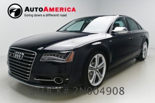 We finance! 2337 miles 2013 audi s8 4.0t