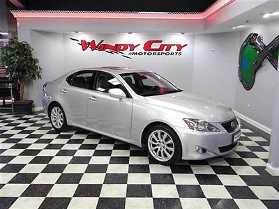 2006 lexus is250 sport sedan rare 6-speed 1 owner only 53k navigation &amp; more!