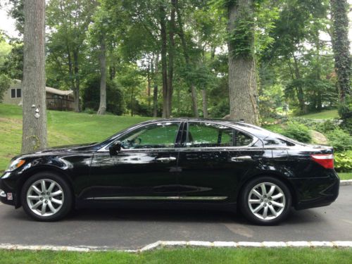 2009 lexus 460 awd/ black w/ parchment leather/ 1 owner/ 33,000 miles