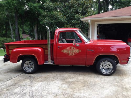 Find used 1979 DODGE LIL RED EXPRESS ~ D-150 ~ RESTORED ~ FACTORY ...
