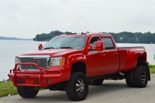 2009 gmc sierra 3500hd drw slt 6.6l duramax 4x4 allison auto