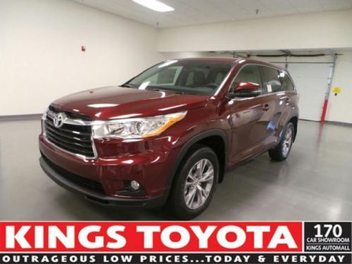 2014 toyota highlander le plus