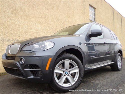 2011 bmw x5 35d diesel 100k cpo warranty  tech nav topcam cldwthr rclim sat ipod