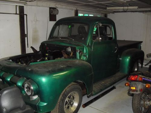 1951 ford f-1 f1 project vehicle classic rat rod pickup pick-up truck