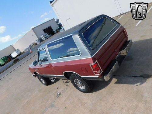 1985 dodge ramcharger aw-100