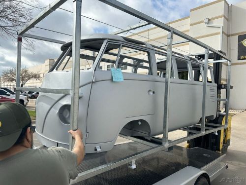 1960 volkswagen bus/vanagon vw deluxe 23 window microbus, new body, sunroof