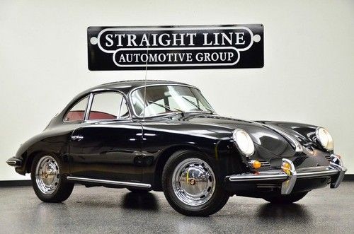 1965 porsche 356c coupe black very nice condition