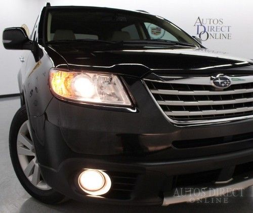 We finance 2009 subaru tribeca ltd awd 1owner clean carfax mroof 6cd lthr htdsts