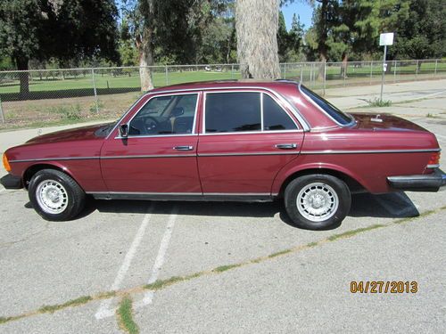 1985 mercedes 300 d turbo diesel