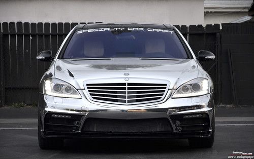 2009 s65 chrome on white *designo package* fully loaded!!!!!