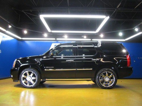 Cadillac escalade 4wd entertainment collection 22 inch wheels nav cam third row