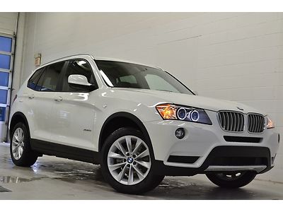 Great lease/buy! 14 bmw x3 tech premium lighting cold weather nav leather bt new