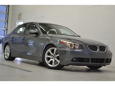 06 bmw 550i sport premium sound cold weather xenon 121k moonroof leather