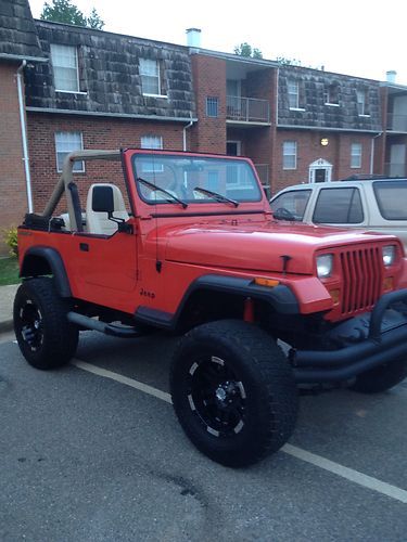 Rare 1989 jeep wrangler w/chevy 350