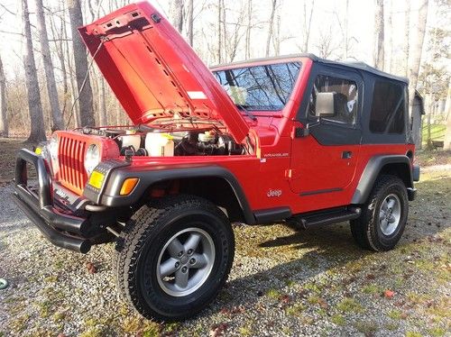 1997 jeep wrangler se 2.5l, not abused!