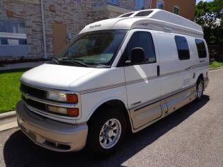 2001 express g3500 raised roof roadtrek 190 popular motorhome 5.7l vortec v8