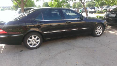 2001 mercedes s430 (no reserve)