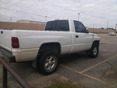 1997 4x4 - white dodge ram -1500  v-8_5.9l / excellent  running  condition