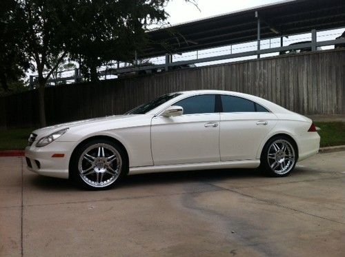 Premium white 2009 mercedes-benz cls550, 40k miles