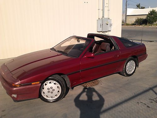 1988 toyota supra targa top, base model, super low engine miles, no reserve